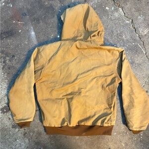 Carhartt Tan Hooded Jacket